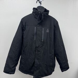 Gerry Black Fall  Warm High Collar Durable Weather‎ Resistant Jacket, Size XXL